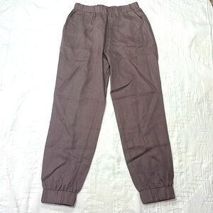NWOT’s Mauve Linen Joggers Pants Listicle Size Small